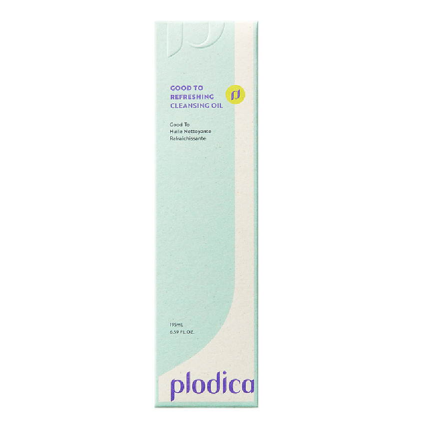 PLODICA Масло для лица очищающее Good To Refreshing Cleansing Oil – фото 2