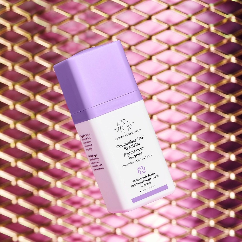 DRUNK ELEPHANT Насыщенный крем для кожи вокруг глаз с церамидами Ceramighty AF Eye Balm Cushion + Strengthen – фото 6