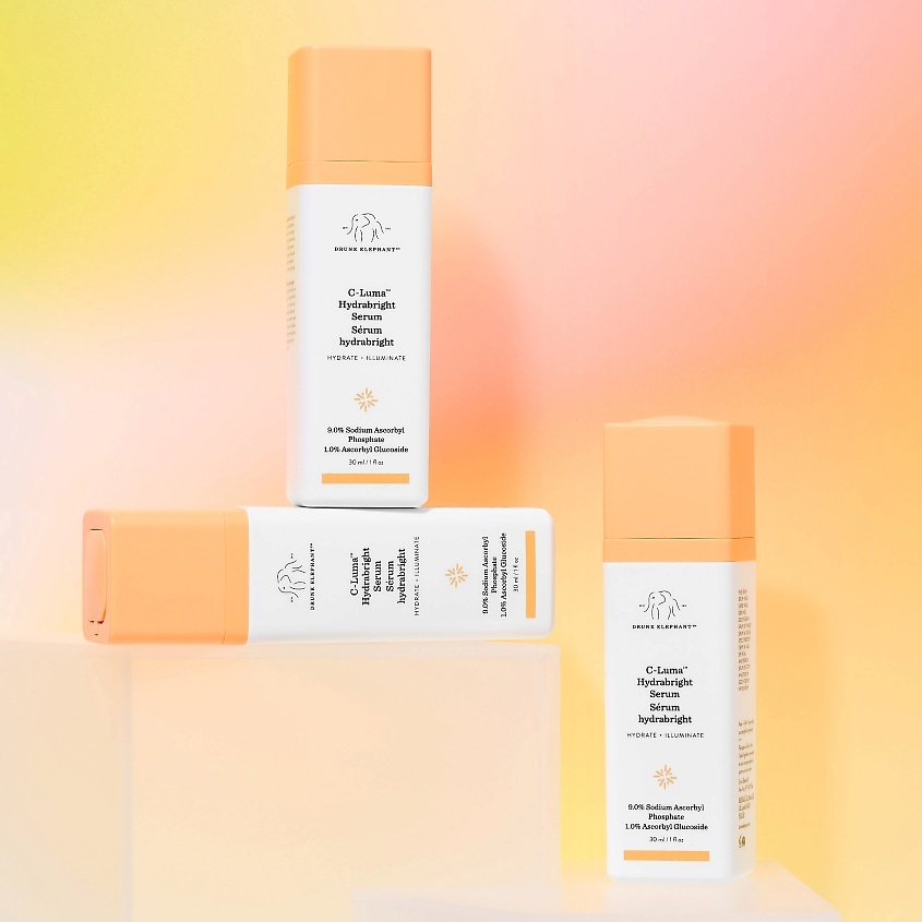 DRUNK ELEPHANT Увлажняющая сыворотка для сияния кожи C-Luma Hydrabright Serum Hydrate + Illuminate – фото 6
