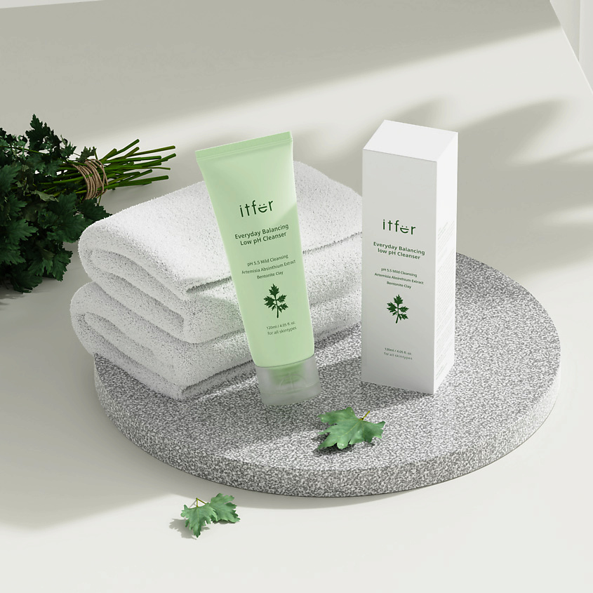 ITFER Средство для лица очищающее с низким pH Everyday Balancing Low pH Cleanser – фото 4