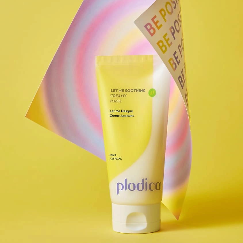 PLODICA Маска для лица успокаивающая с экстрактом лотоса Let Me Soothing Creamy Mask – фото 7