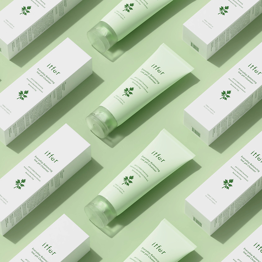 ITFER Средство для лица очищающее с низким pH Everyday Balancing Low pH Cleanser – фото 5