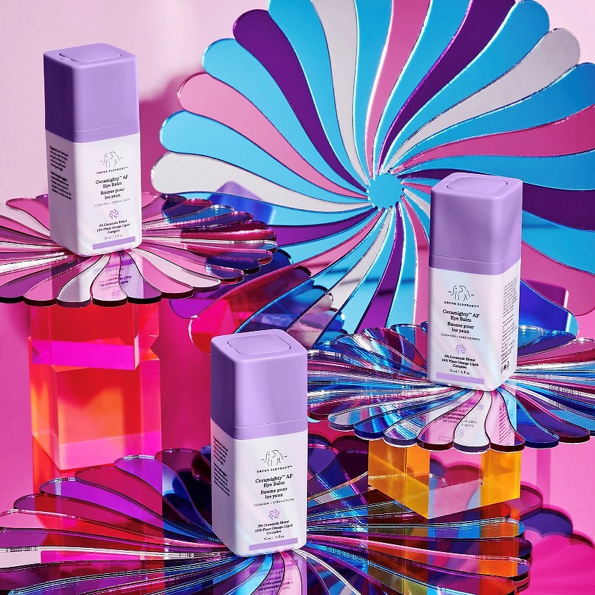 DRUNK ELEPHANT Насыщенный крем для кожи вокруг глаз с церамидами Ceramighty AF Eye Balm Cushion + Strengthen – фото 5