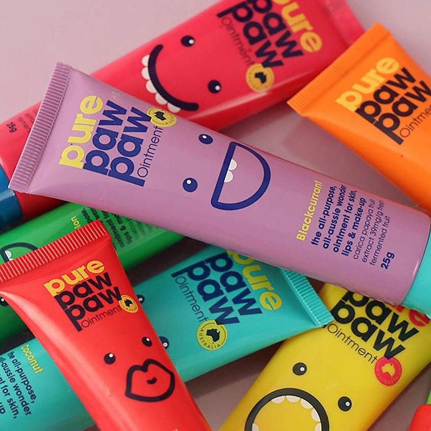 

PURE PAW PAW Бальзам для губ восстанавливающий с ароматом Десерт из маракуйи, Бальзам для губ восстанавливающий с ароматом Десерт из маракуйи