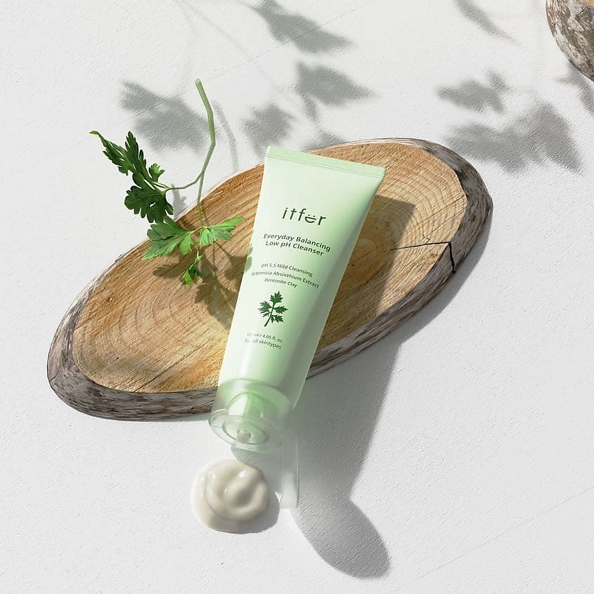 ITFER Средство для лица очищающее с низким pH Everyday Balancing Low pH Cleanser – фото 2