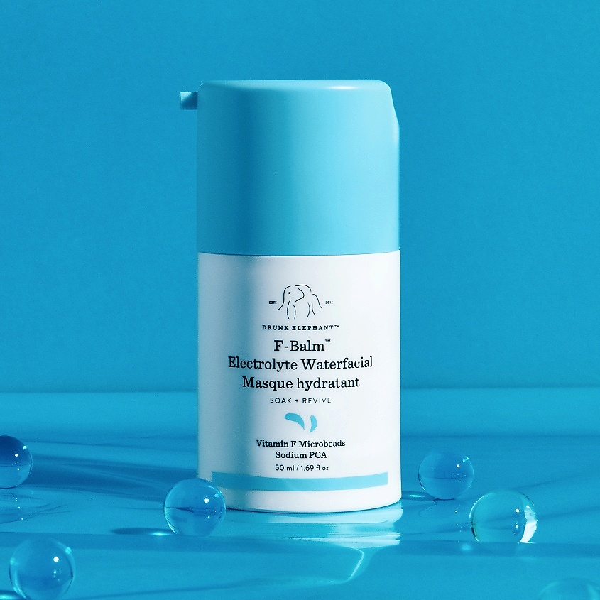 DRUNK ELEPHANT Увлажняющая электролитическая маска&nbsp;F-Balm Electrolyte Waterfacial Soak + Revive – фото 3