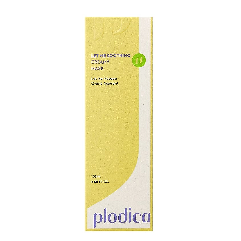PLODICA Маска для лица успокаивающая с экстрактом лотоса Let Me Soothing Creamy Mask – фото 2