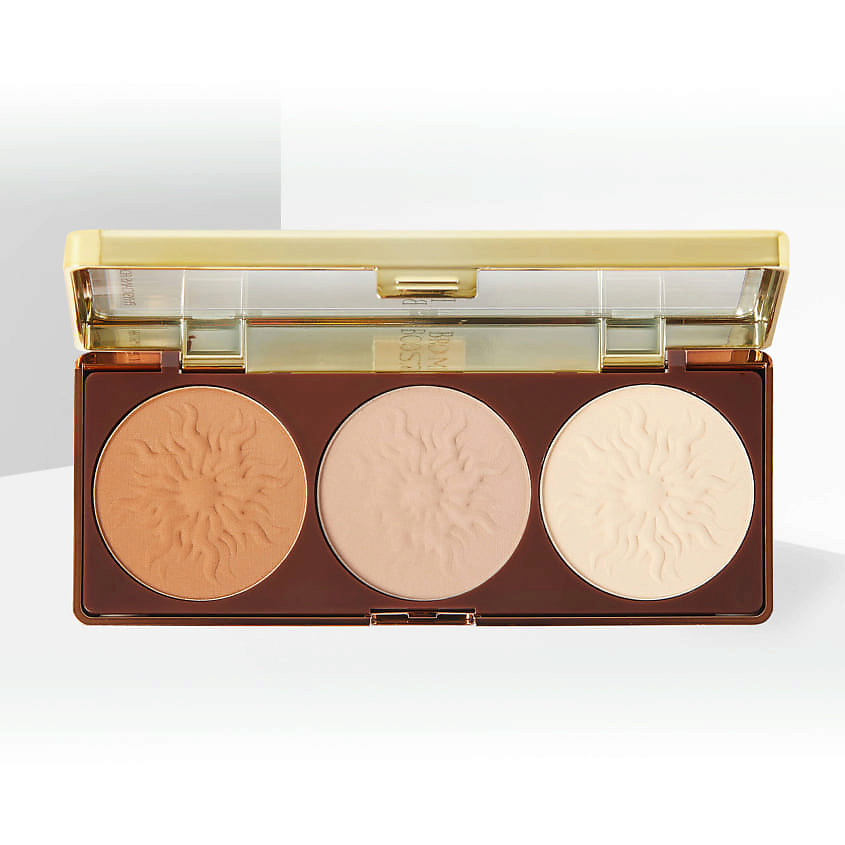 PHYSICIANS FORMULA Палетка контуринг стробинг (Хайлайтер, Бронзер, Контуринг) Bronze Booster Glow-Boosting Strobe and Contour Palette – фото 4