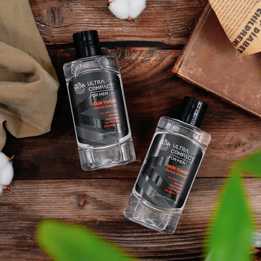 ULTRA COMPACT Тонер для лица мужской For Men Skin Toner – фото 3