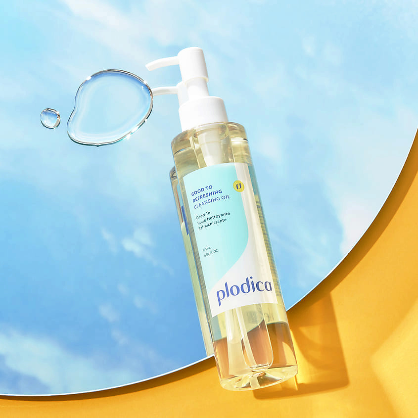 PLODICA Масло для лица очищающее Good To Refreshing Cleansing Oil – фото 5
