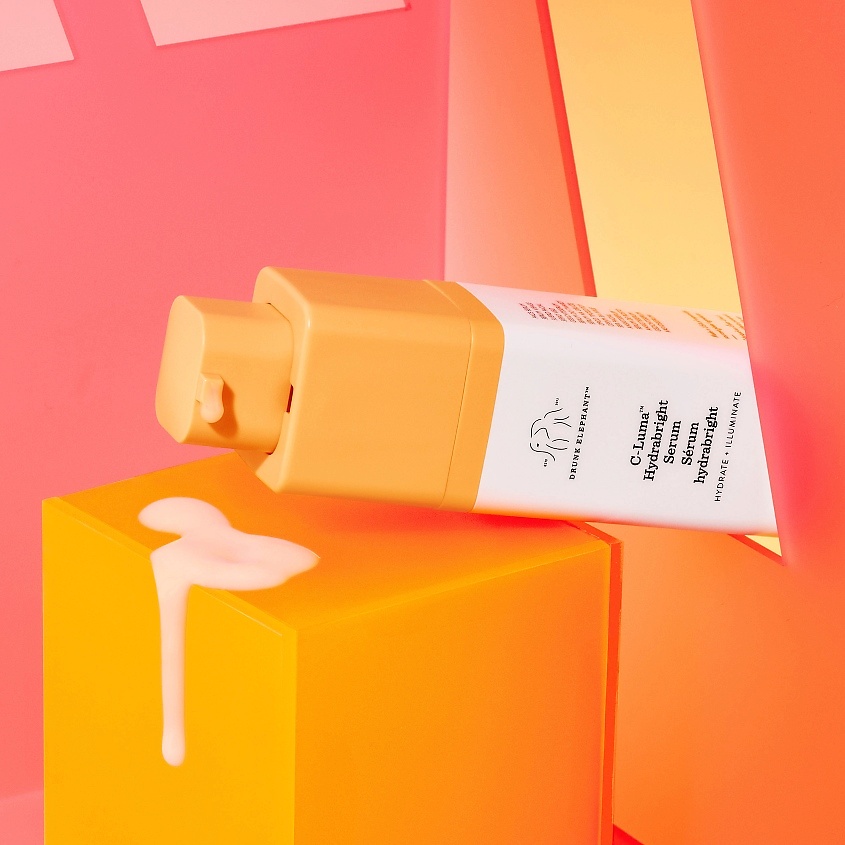 DRUNK ELEPHANT Увлажняющая сыворотка для сияния кожи C-Luma Hydrabright Serum Hydrate + Illuminate – фото 3