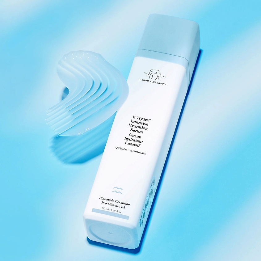 DRUNK ELEPHANT Интенсивная увлажняющая сыворотка B-Hydra Intensive Hydration Serum Quench + Illuminate – фото 3