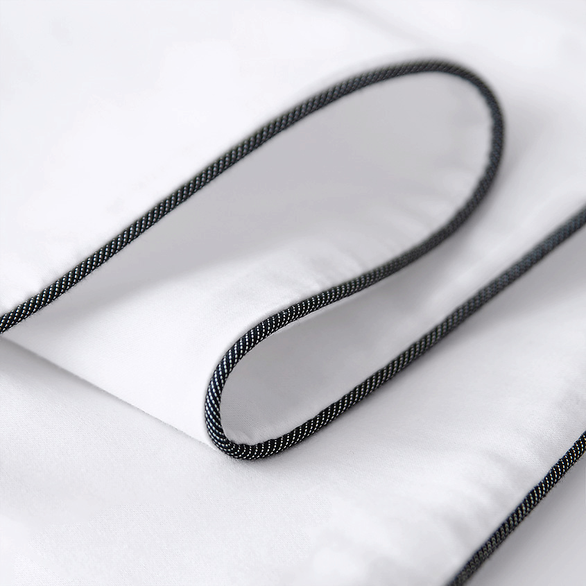 SOFT SILVER Антибактериальный комплект постельного белья Antibacterial Bed Linen Set, 1,5-спальный. Цвет: «Альпийский снег» (белый) – фото 4