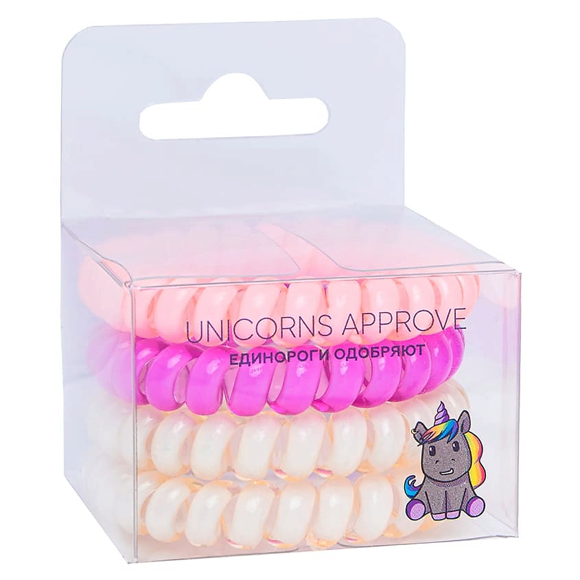 Изображение товара Набор из 4 резинок для волос UNICORNS APPROVE Post яркие и надежные
