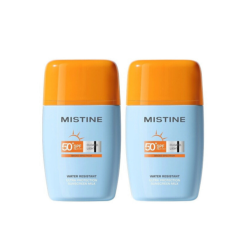Изображение товара MISTINE Солнцезащитное молочко ULTRA PROTECTION CLEAR&LIGHT SPF50+, 80 мл