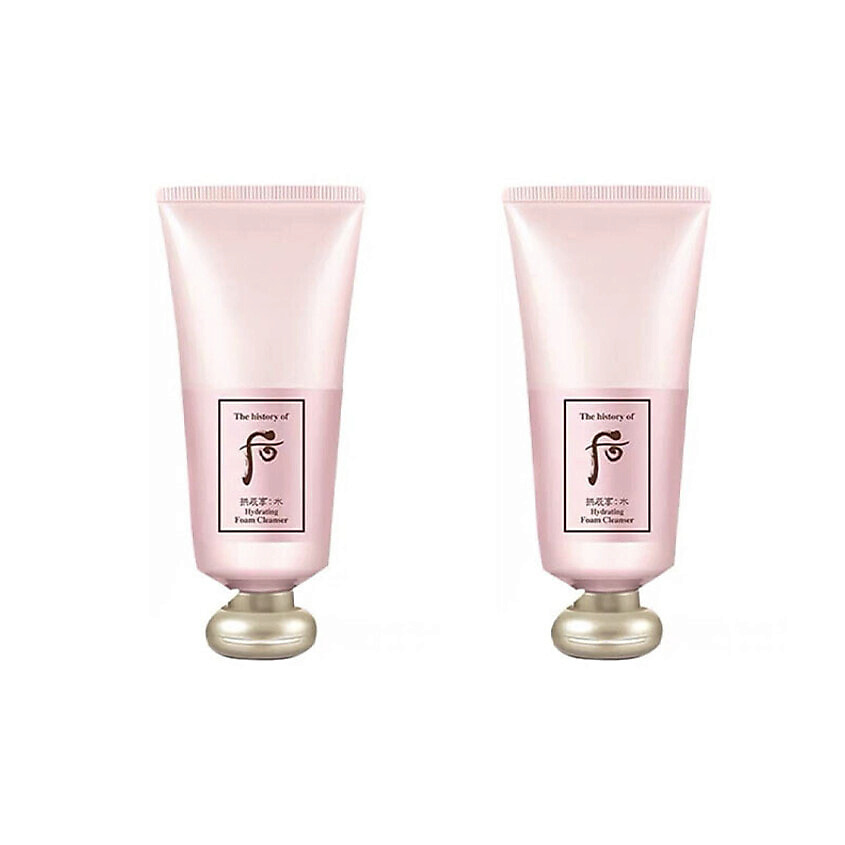 Изображение товара THE HISTORY OF WHOO Гель для умывания Gongjinhyang Soo Hydrating Foam Cleanser, 2x180 мл