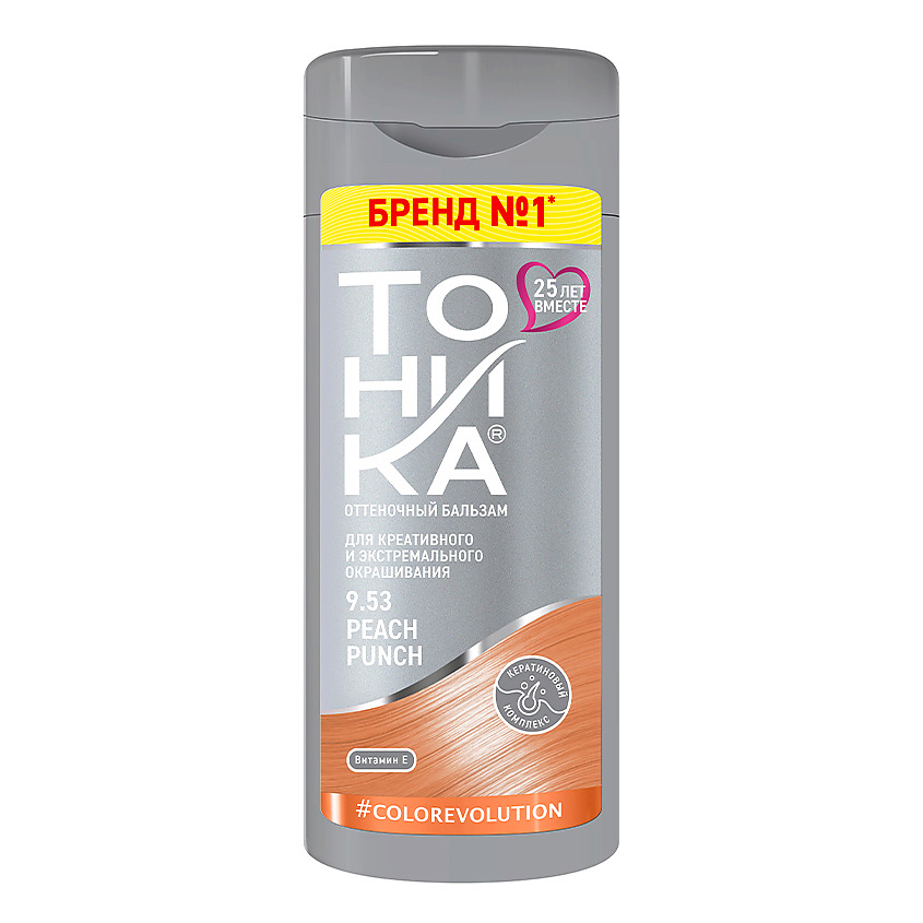 Изображение товара ТОНИКА Бальзам оттеночный Персиковый пунш 150 мл