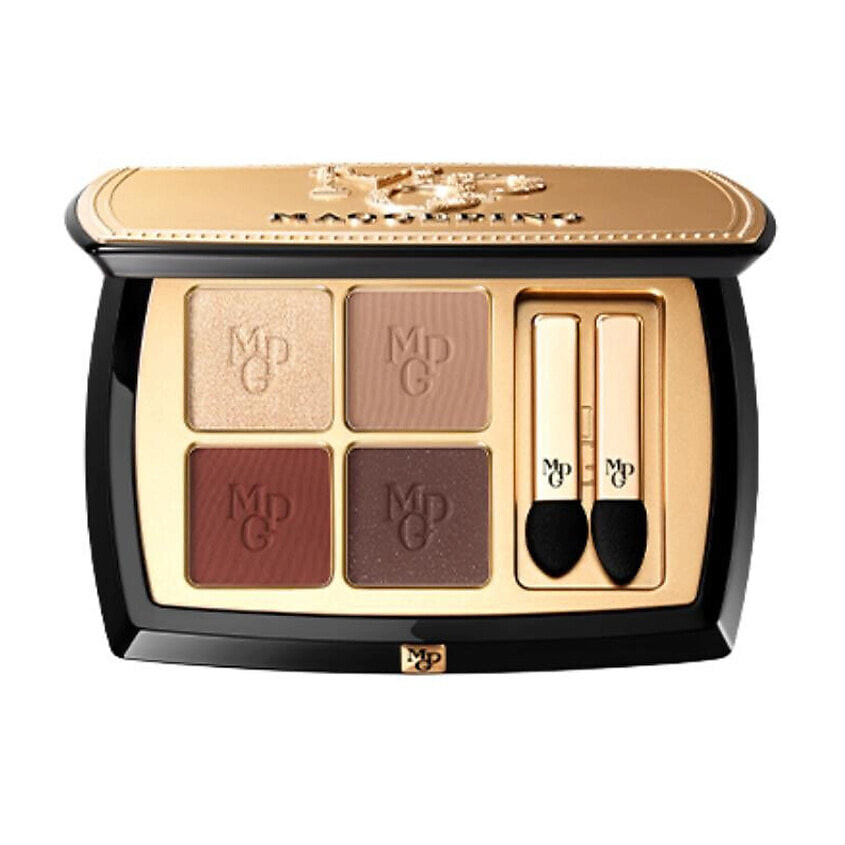 Изображение товара Палетка теней для век MAOGEPING Sculpting & Radiant Quad Eyeshadow Palette Dark Red Sand Clay Plate