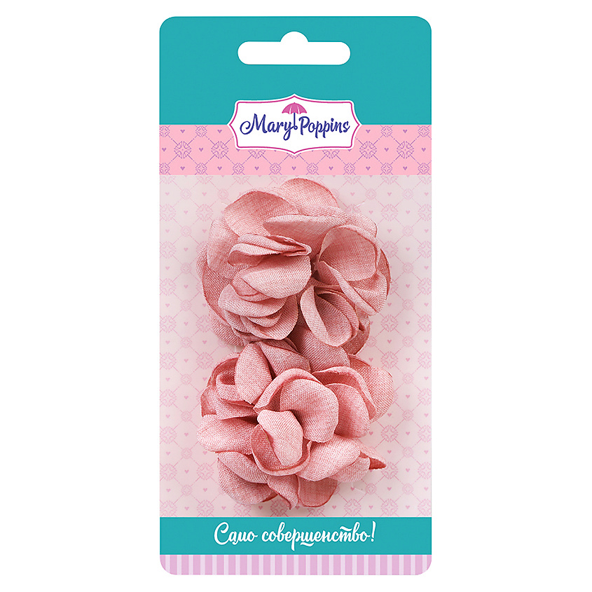 Изображение товара Набор заколок для волос Mary Poppins Цветы 2 шт. для девочек от 3 лет