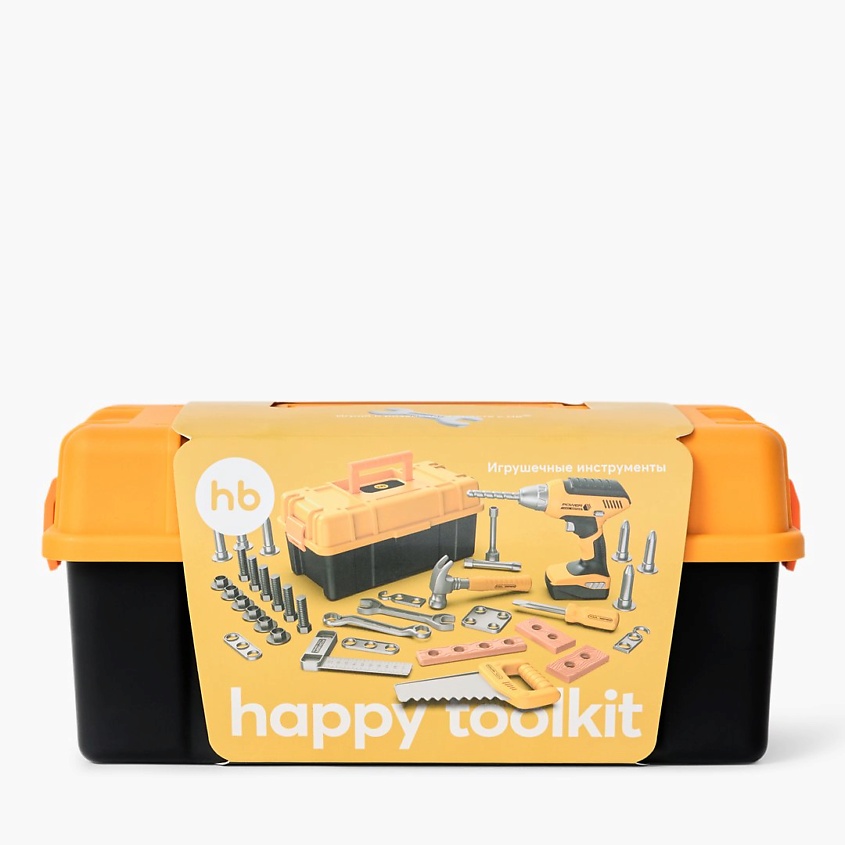 Изображение товара Детский набор инструментов HAPPY BABY HAPPY TOOLKIT, 1 шт, игрушечные инструменты для малышей