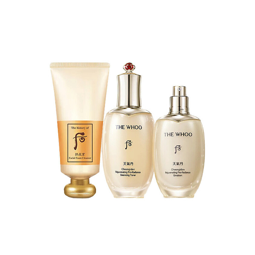 Изображение товара THE HISTORY OF WHOO Набор Cheongidan Rejuvenating Pro-Radiance Set, 180 мл +150 мл + 110 мл