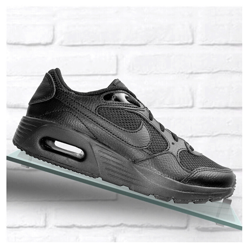 Изображение товара NIKE Кроссовки детские для бега Air Max SC GS, цвет: Черный, размер: 38.5