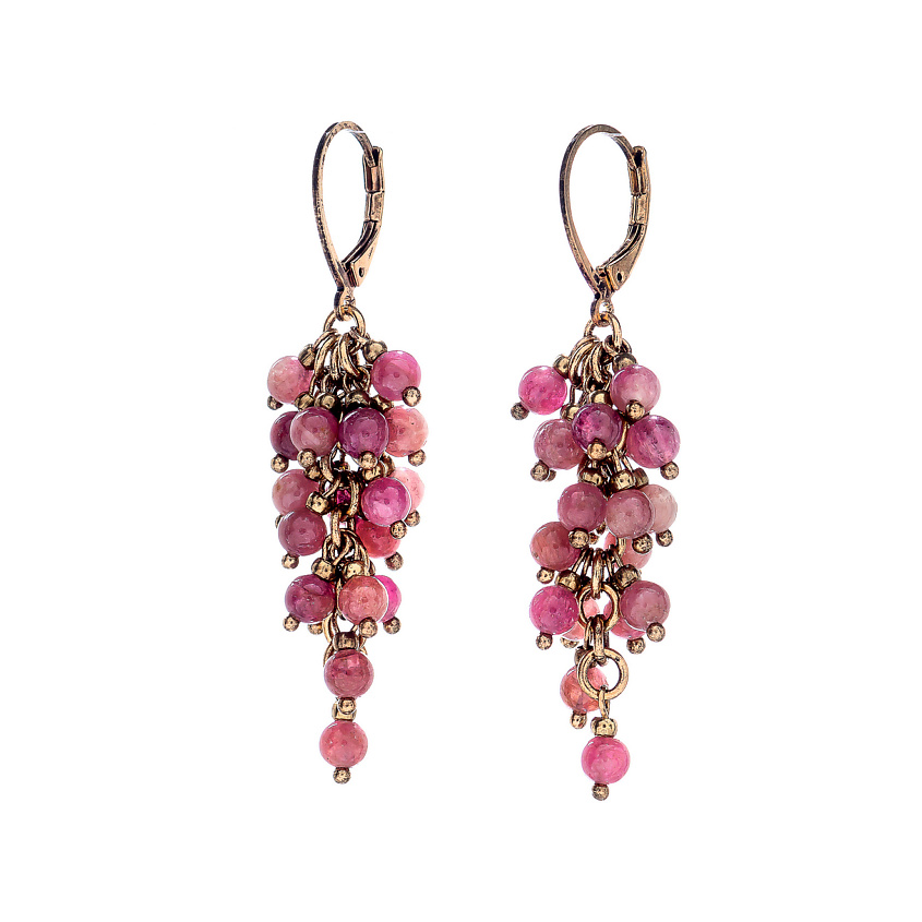 Изображение товара Женские серьги LANZEROTTI Elisir из натуральных камней и бижутерного сплава