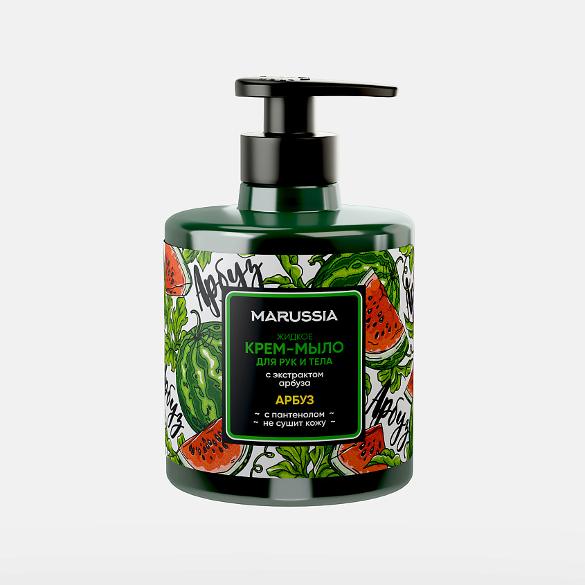Изображение товара MARUSSIA Жидкое крем-мыло для рук и тела Арбуз 1 шт.