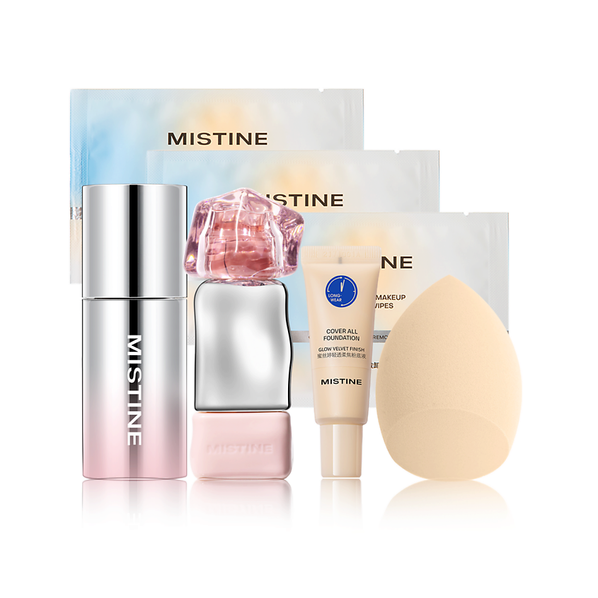 Изображение товара Mistine набор для макияжа лица и губ Liquid Blush+ Lipstick Set Изображение товара Mistine набор для макияжа лица и губ Liquid Blush+ Lipstick Set