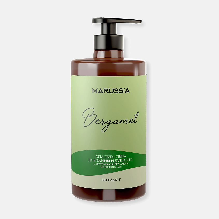 Изображение товара MARUSSIA Гель-пена для ванны и душа Бергамот 1 шт.