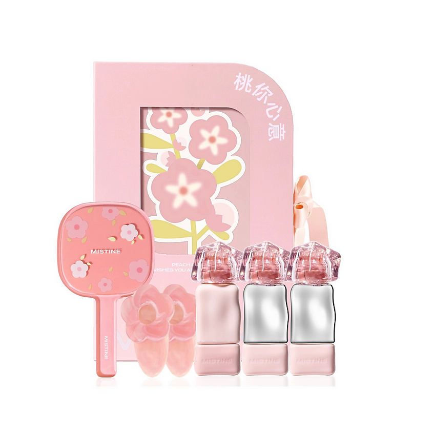 Изображение товара MISTINE Thai Latte Lip Gift Set Набор для макияжа губ, J01 + V02 + J05