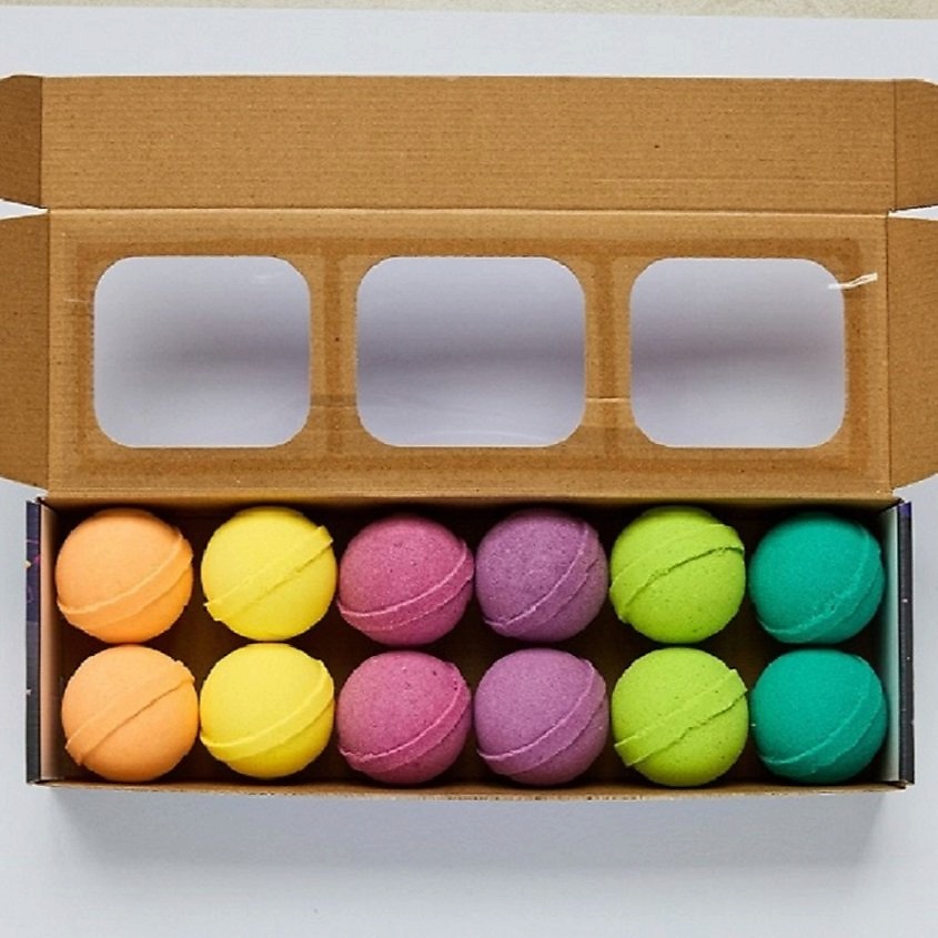 Изображение товара Набор бомбочек для ванны NEW WEEK 12 шт. ароматные и красивые