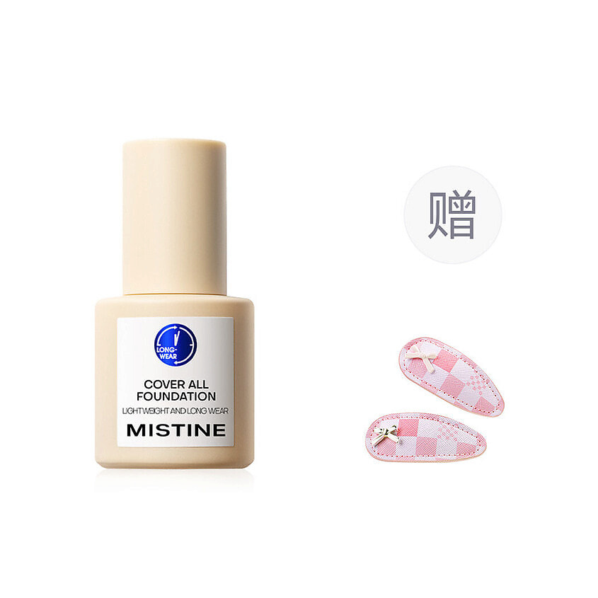 Изображение товара MISTINE Набор Cover All Foundation + Заколки для волос LF100