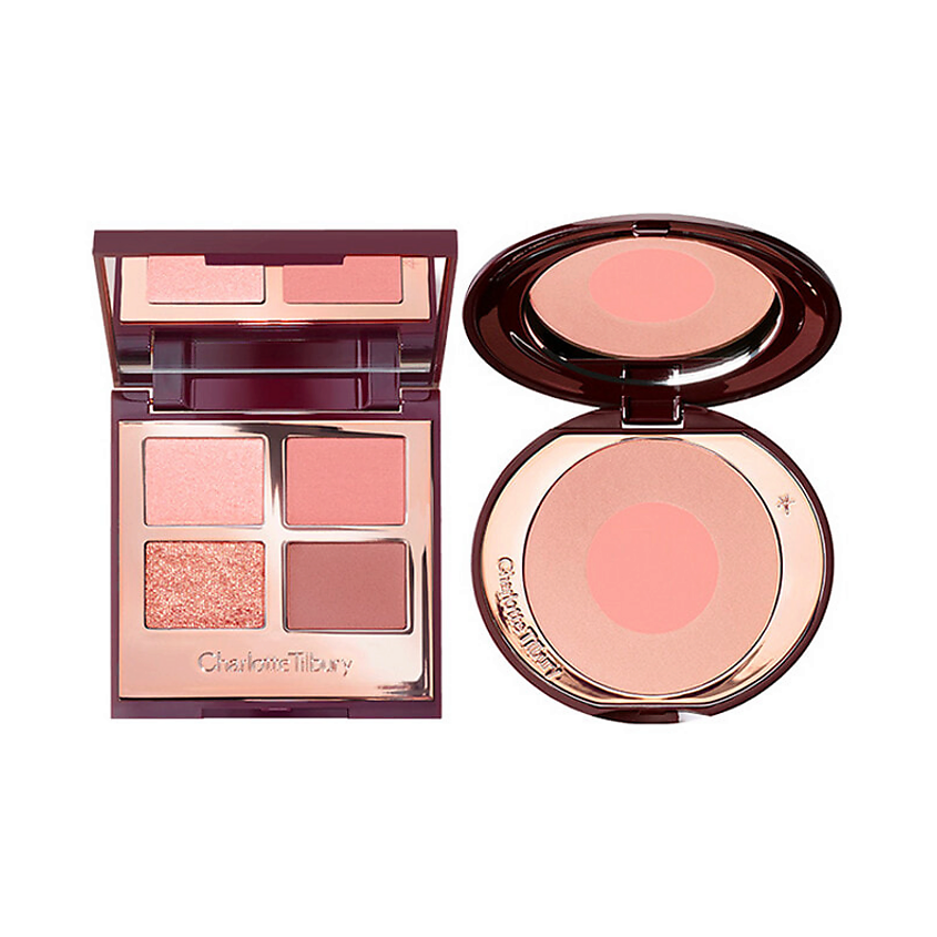 Изображение товара CHARLOTTE TILBURY Набор для макияжа CT Luxurious Eye & Cheek Palette Makeup Тени+Румяна, Тени Midnight Whisper 5.2гр+Румяна first Love 8гр