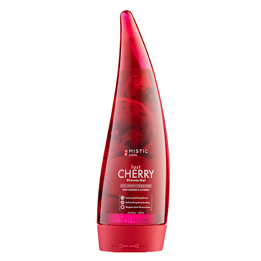 Изображение товара Гель для душа MISTIC Last Cherry Shower Gel 250 мл увлажняющий с ароматом вишни