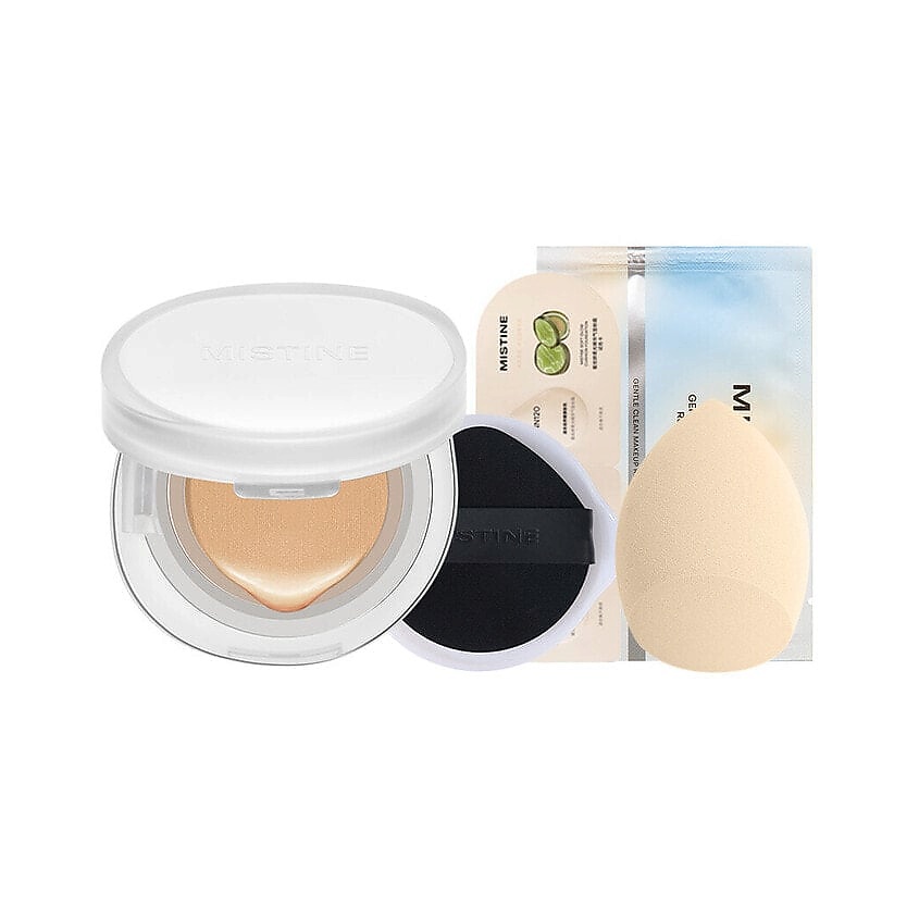 Изображение товара MISTINE Набор White Siamese Air Cushion с аксессуарами и пробниками, LF100