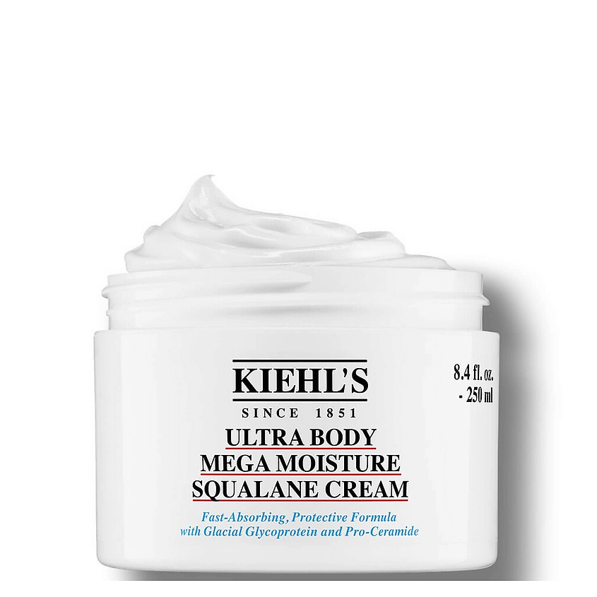 Изображение товара KIEHL'S Увлажняющий крем для тела Ultra Body Mega Moisture Squalane, 250 мл
