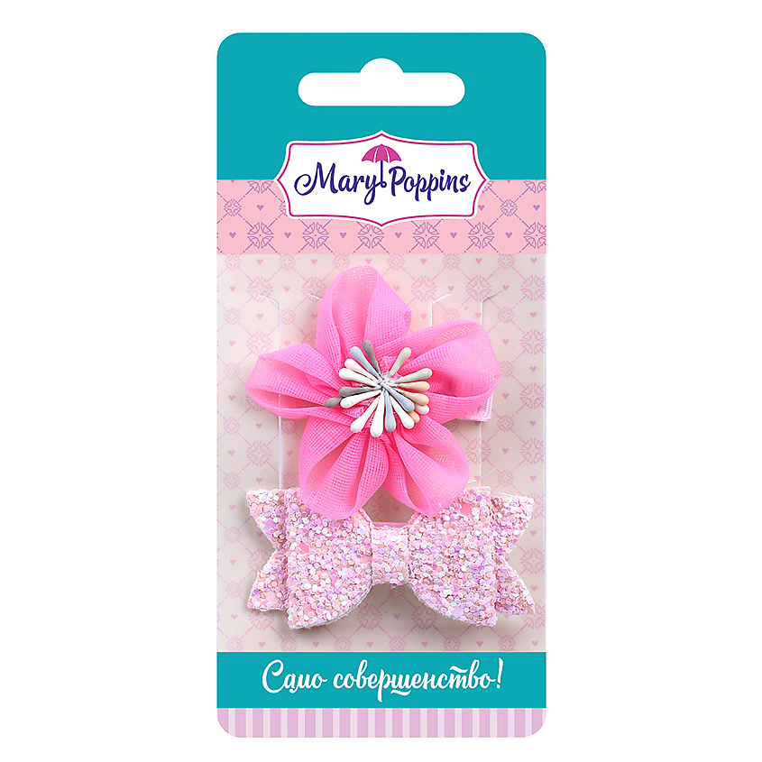 Изображение товара Маленький набор зажимов для волос Розовая мечта 2 шт для детей от 3 лет