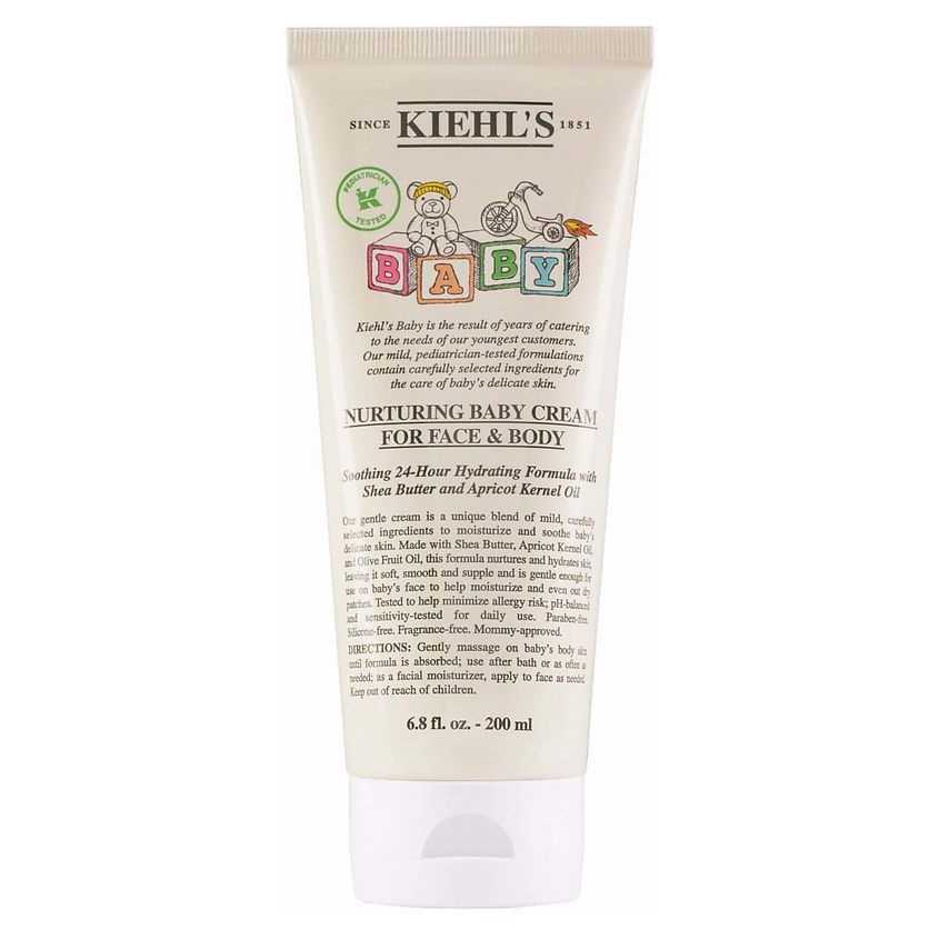 Изображение товара Детский увлажняющий крем Kiehl's для лица и тела 200 мл гипоаллергенный