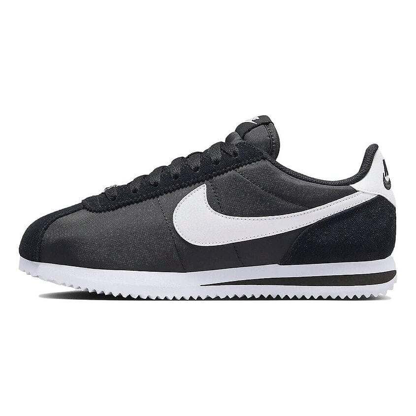 Изображение товара Кроссовки NIKE Cortez Nylon Black White Womens для активного образа жизни