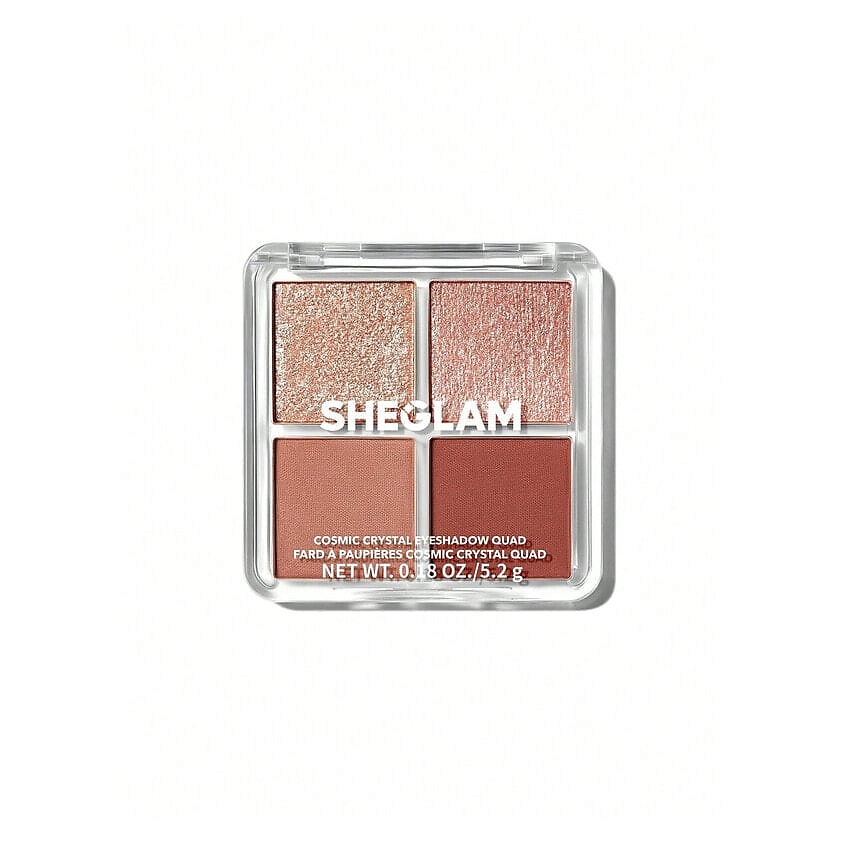 Изображение товара SHEGLAM Палетка теней Cosmic Crystal Quad, Charm School