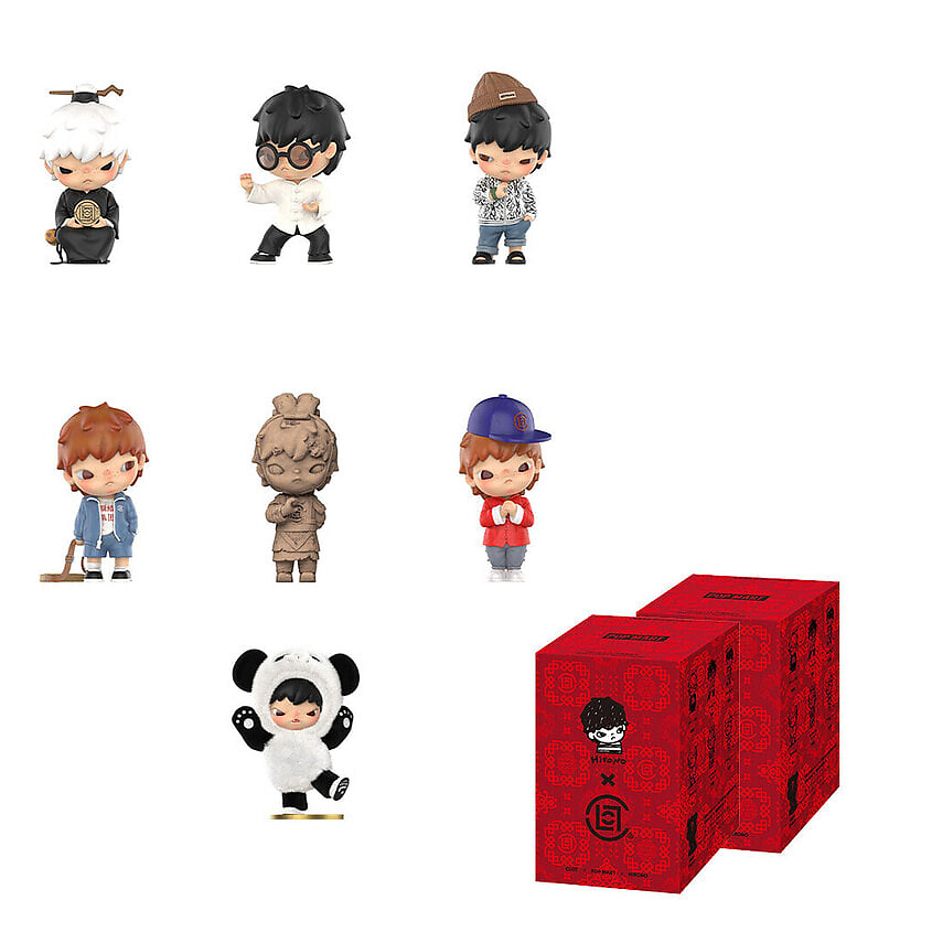 Изображение товара POP MART Фигурка Hirono X Clot Series Sealed Case, 2шт рандомные