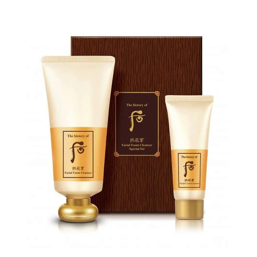 Изображение товара THE HISTORY OF WHOO Набор Gongjinhyang Facial Foam Cleanser Special Set, 180 мл + 40 мл