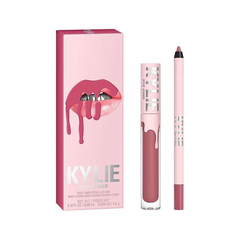 Изображение товара Набор для макияжа губ Kylie Cosmetics Matte Lip Kit - POSIE K