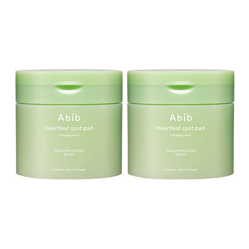 Изображение товара ABIB Тонер-пэды Heartleaf Spot Pad Calming Touch, 2 x 80 шт.