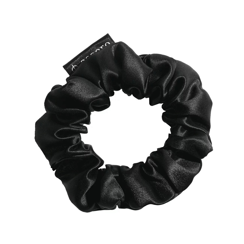 Изображение товара ASSORO Шелковая резинка для волос M / Черный, 1 шт.