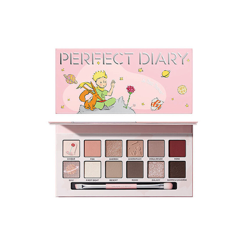 Изображение товара PERFECT DIARY Лимитированные тени для век Little Prince Sand Fox Rose