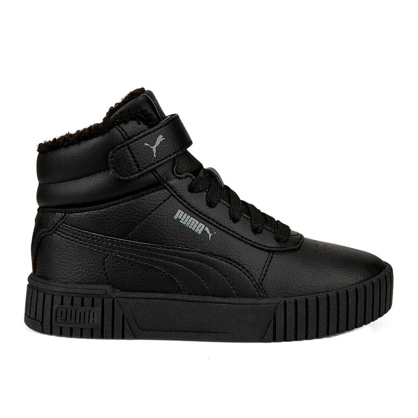 Изображение товара PUMA Кроссовки зимние детские Buty Carina 20 Mid WTR PS Black PU, цвет: Черный, размер: 30.0