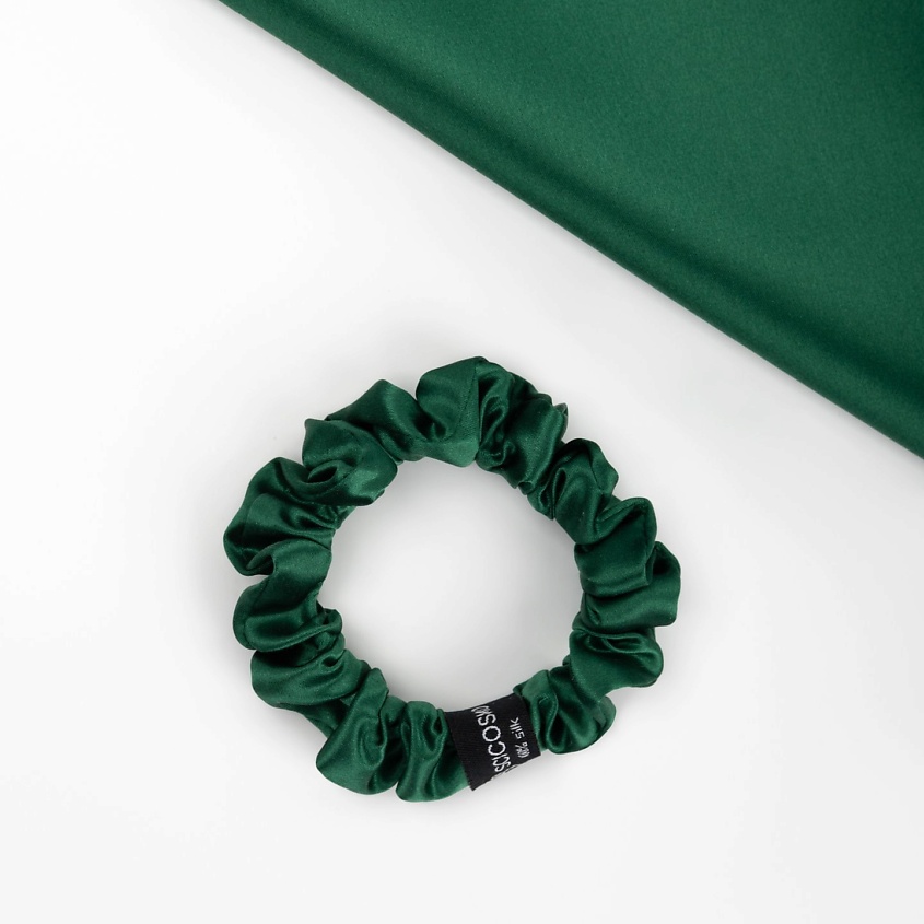 Изображение товара Шёлковая резинка для волос SCICOSMO 2 см натуральный шелк