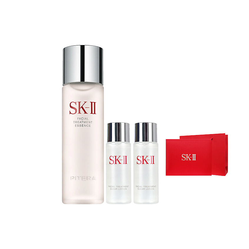 Изображение товара Антивозрастной набор SK-II с эссенцией и лосьонами 230мл + 2х30мл Изображение товара Антивозрастной набор SK-II с эссенцией и лосьонами 230мл + 2х30мл